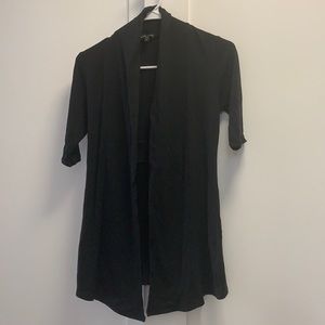 Express half-sleeve cardigan black